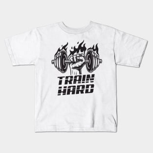 Train Hard! Kids T-Shirt